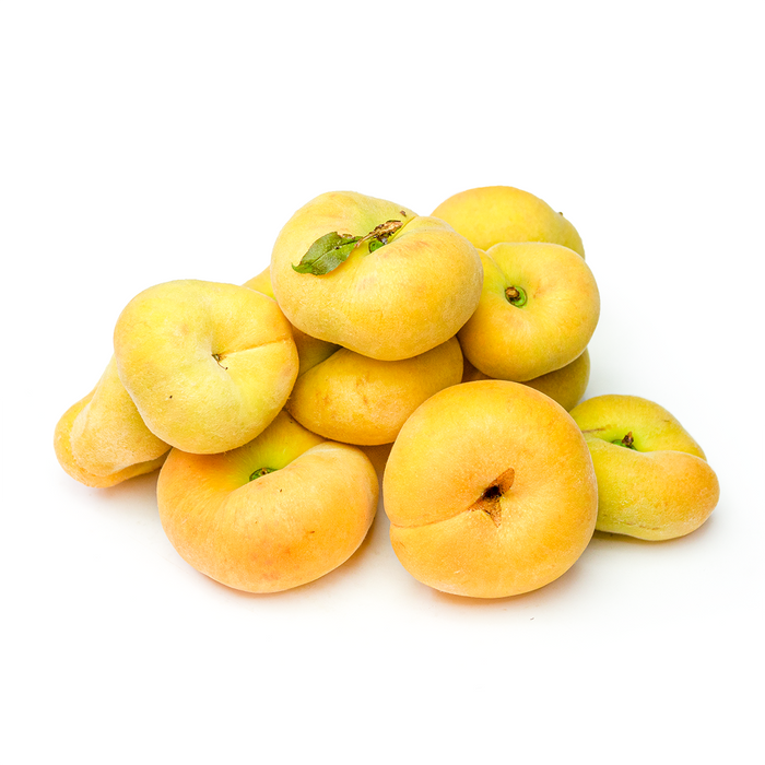 Yellow Doughnut Peaches (2lbs)